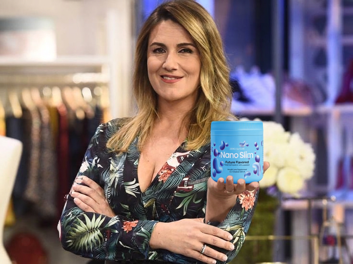 Cliente de Nano Slim mostrando el envase del producto